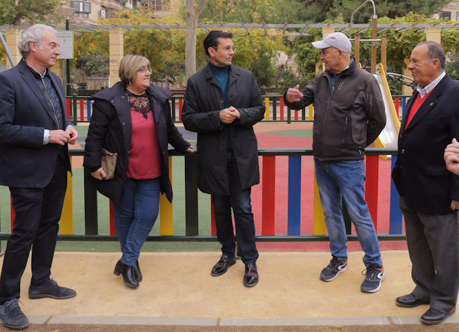 Imagen de la visita a la Plaza de la Concordia (AYUNTAMIENTO GRANADA)