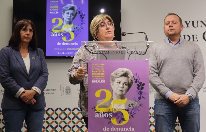Presentación del homenaje a Ana Orantes (AYUNTAMIENTO GRANADA) 
