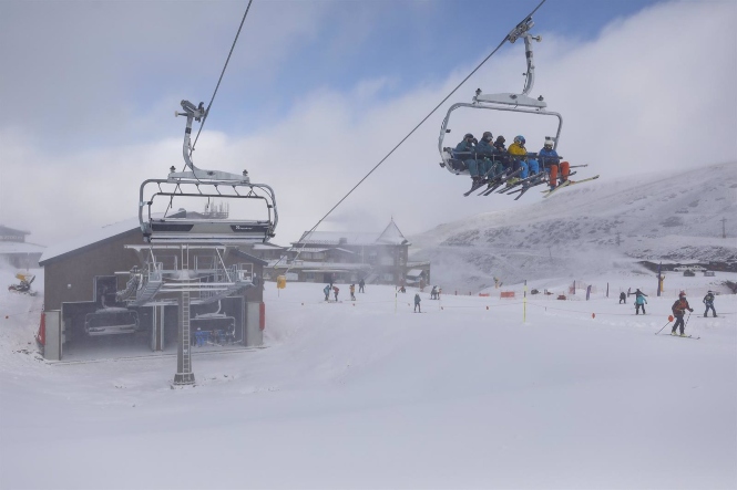 Inauguración de la temporada de esquí en Sierra Nevada (ÁLEX CÁMARA / EUROPA PRESS) 