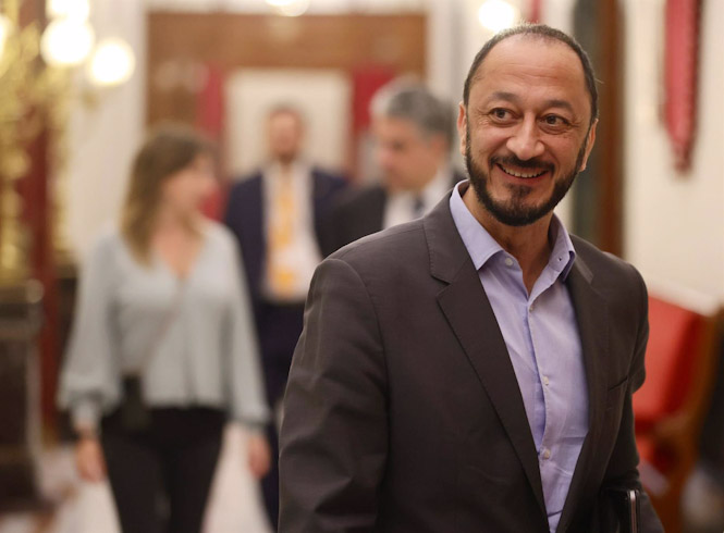 El vicepresidente primero del Congreso de los Diputados por el PSOE, Alfonso Rodríguez Gómez de Celis, en una foto de archivo (EDUARDO PARRA - EUROPA PRESS)