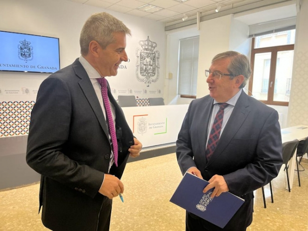 Los concejales del PP, César Díaz y Luis González (PP)