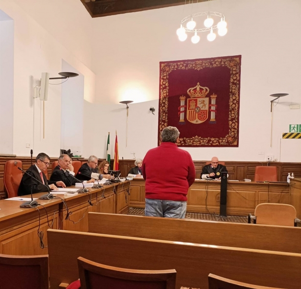 Primera sesión del juicio en la Audiencia de Granada contra el acusado de conducir ebrio y provocar un accidente con dos muertos. (EUROPA PRESS/ARCHIVO)