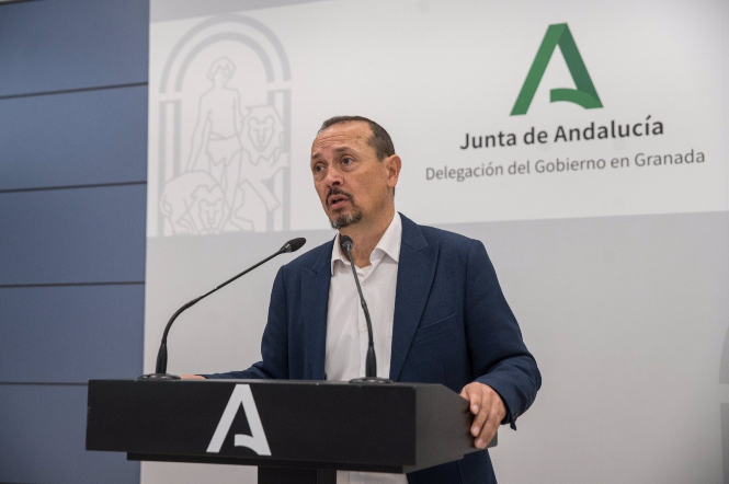 El delegado de Turismo, Cultura y Deporte de la Junta en Granada, Fernando Egea (JUNTA) 