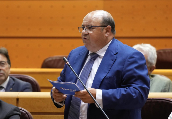 El senador del PP, José Antonio Robles (PP) 