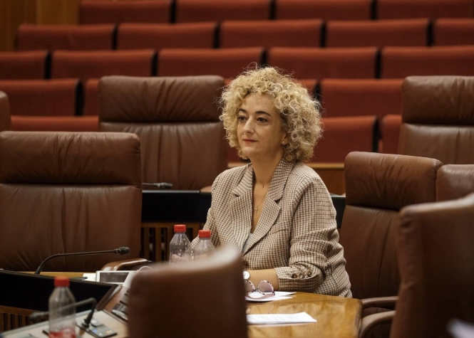 La parlamentaria andaluza del PP, Rosa Fuentes (PP)
