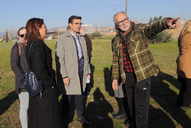 Visita a los, terrenos del bosque urbano (AYUNTAMIENTO DE GRANADA) 