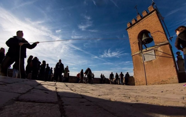 Campana de la Torre de la Vela (PEPE MARÍN/PAG) Campana de la Torre de la Vela (PEPE MARÍN/PAG)