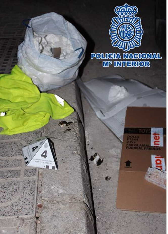 Restos en el lugar del incendio (POLICÍA NACIONAL)