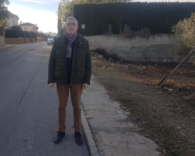 El portavoz de Ciduadanos en el Ayuntamiento de Gójar, Juan de Dios Jiménez (CIUDADANOS)