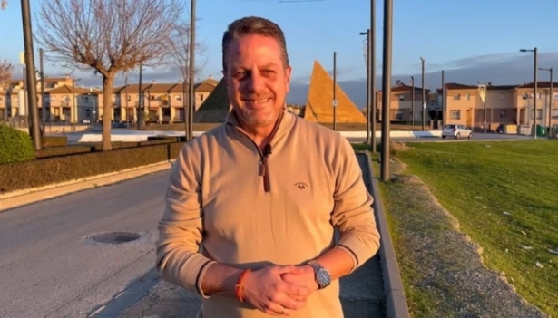 El portavoz de VOX en el Ayuntamiento de Atarfe, Francisco Álvarez (VOX)