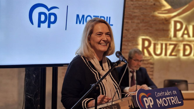 La alcaldesa de Motril, Luisa García Chamorro, y candidata del PP a la reeleción (PP)