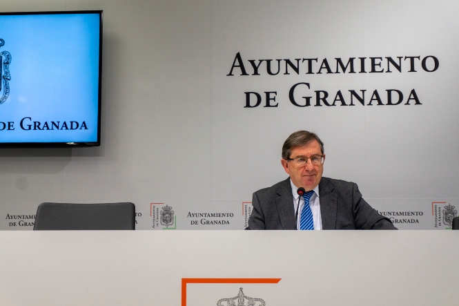 El portavoz del Partido Popular en el Ayuntamiento, Luis González (PP)