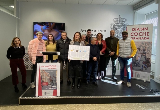 Presentación del Día sin coche (AYUNTAMIENTO DE GRANADA) 