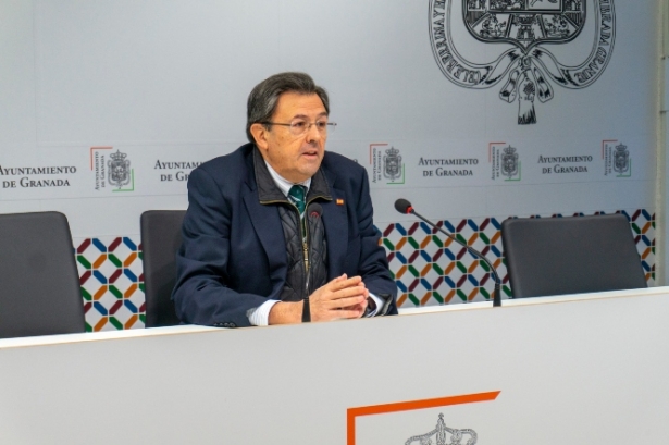 El edil del Partido Popular en el Consistorio Carlos Ruiz Cosano (PP)