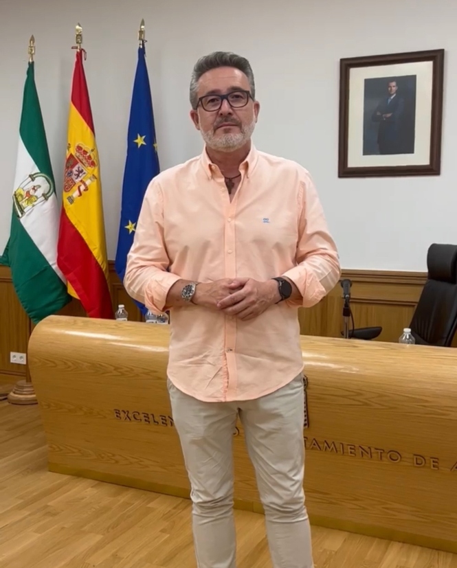 El candidato popular a la alcaldía de Atarfe, Antonio Díaz (PP)