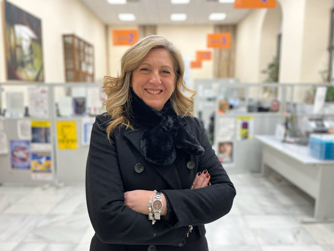 La concejal de Vox en el Ayuntamiento de Granada, Beatriz Sánchez (VOX)