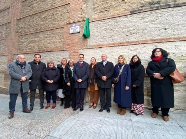 Inauguración de la nueva calle Profesor José Cazorla Pérez (AYUNTAMIENTO) 