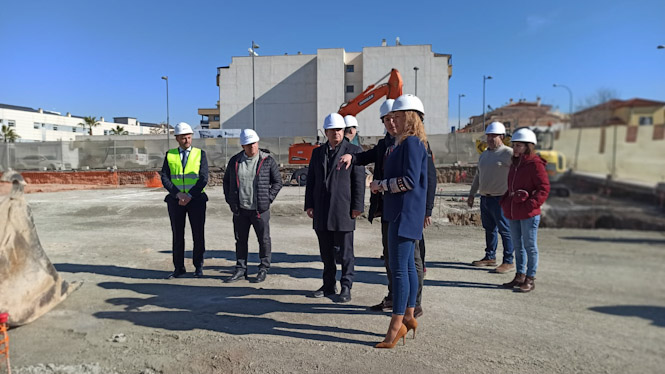Visita a las obras (AYTO. MARACENA)