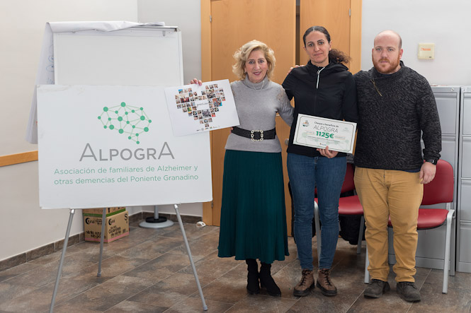 Entrega de la recaudación (AYTO. HUÉTOR TAJAR)