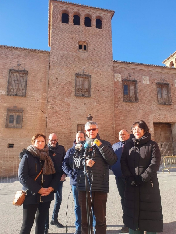 Inicio de las obras del Palacio de Peñalver (AYUNTAMIENTO) 