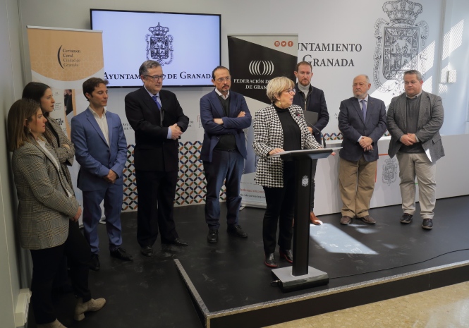 Presentación del certamen coral (AYUNTAMIENTO DE GRANADA) 