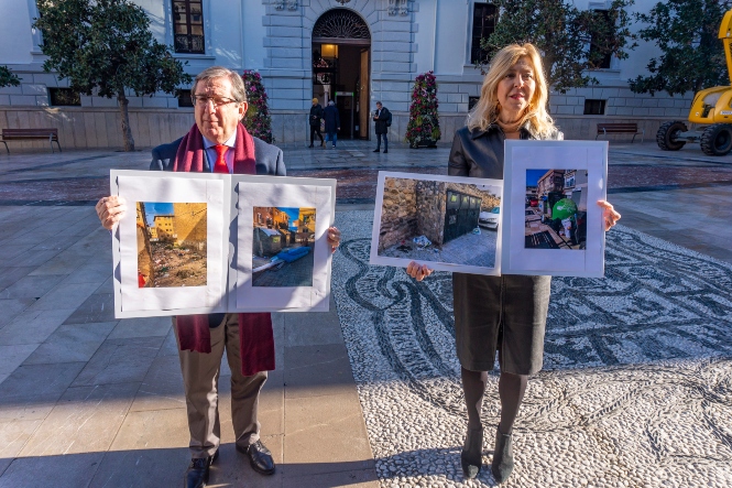 Pepa Rubia y Luis González del PP (PP) 
