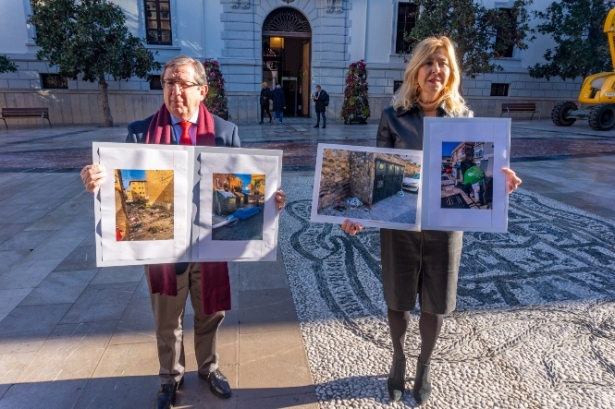 Pepa Rubia y Luis González del PP (PP) 