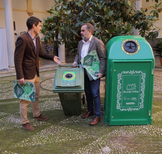 Presentación de la campaña de reciclaje de vidrio (AYUNTAMIENTO DE GRANADA) 