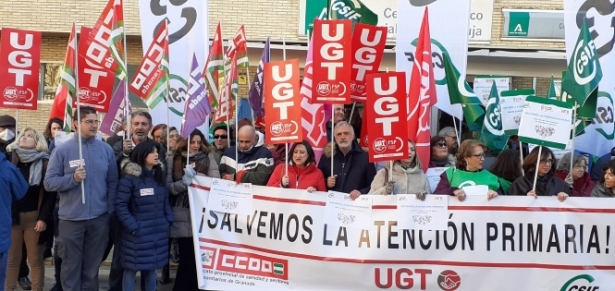 Imagen de la concentración (CCOO)