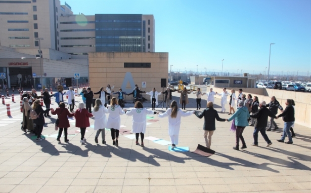 Conmemoración Día Mundial contra el Cáncer (HUSC)