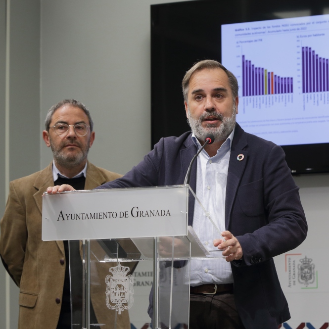 El portavoz del equipo de gobierno local, Jacobo Calvo (AYUNTAMIENTO DE GRANADA)