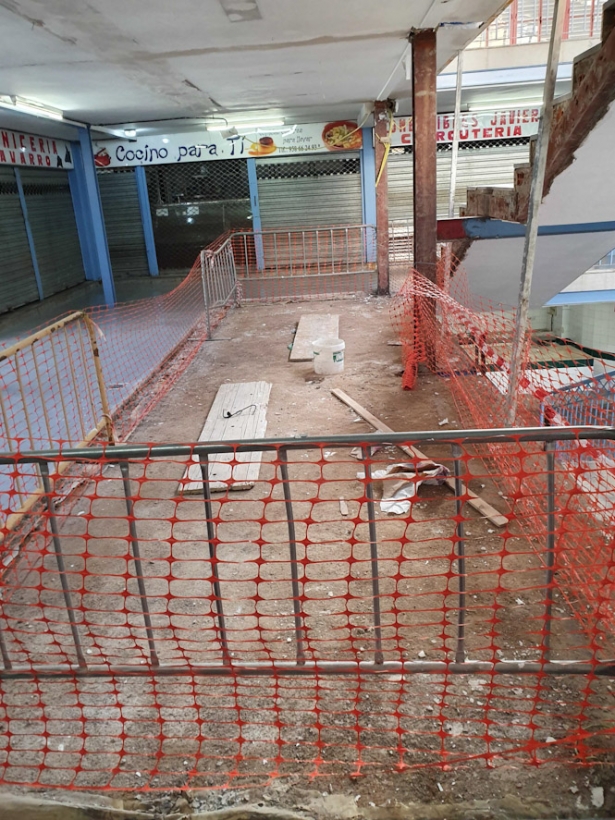 Obras en la Plaza de Abastos de Guadix (AYTO. GUADIX) Obras en la Plaza de Abastos de Guadix (AYTO. GUADIX)