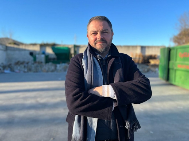 El portavoz de Vox en el Ayuntamiento de Albolote, David Navarro (VOX)