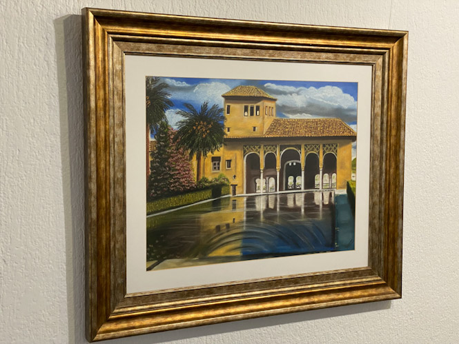 Una de las obras expuestas (AYTO. MARACENA )