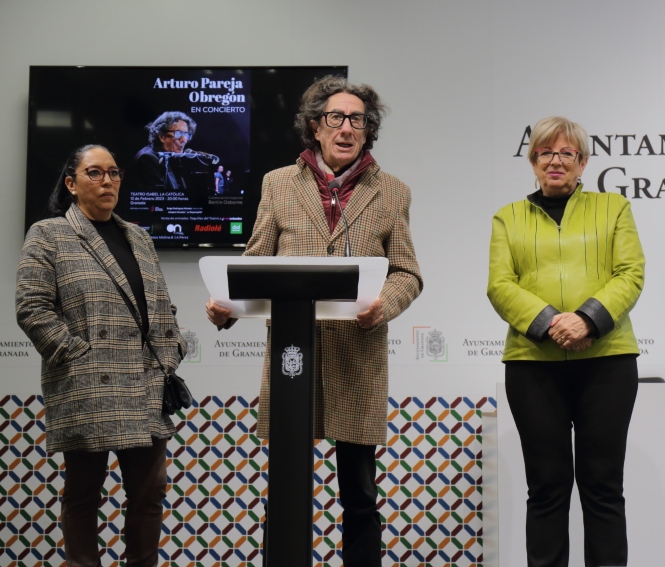 Presentación del concierto de Arturo Pareja Obregón (AYUNTAMIENTO DE GRANADA)