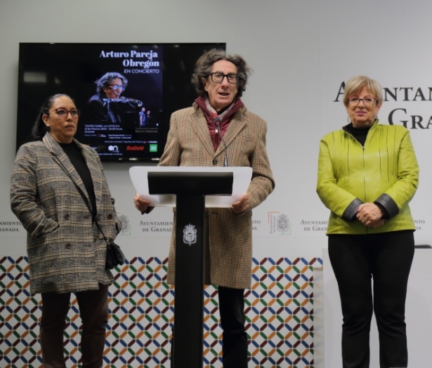 Presentación del concierto de Arturo Pareja Obregón (AYUNTAMIENTO DE GRANADA) Presentación del concierto de Arturo Pareja Obregón (AYUNTAMIENTO DE GRANADA)
