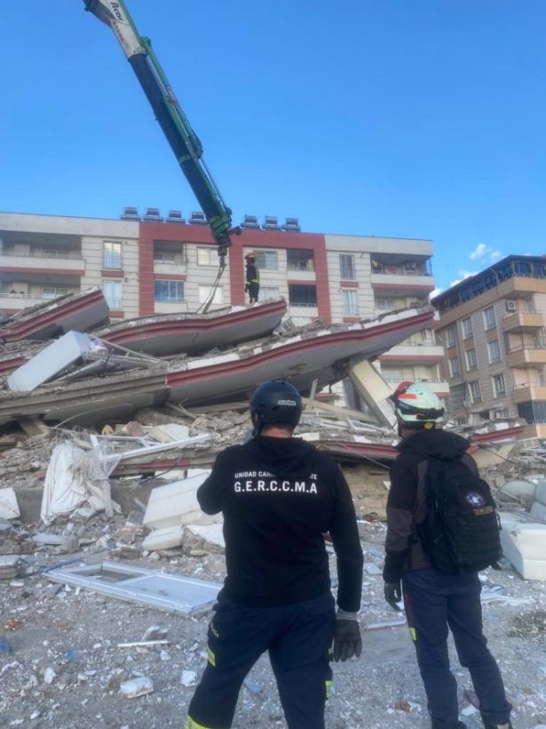 Trabajos en Elbistan tras el terremoto de Turquía (AYUNTAMIENTO DE ALMUÑÉCAR) Trabajos en Elbistan tras el terremoto de Turquía (AYUNTAMIENTO DE ALMUÑÉCAR)
