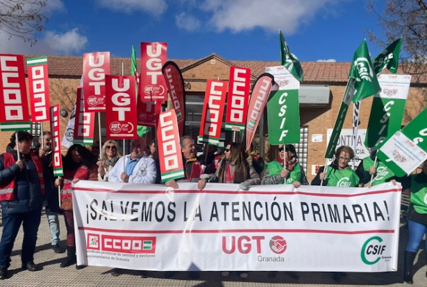 Imagen de la concentración (CCOO)