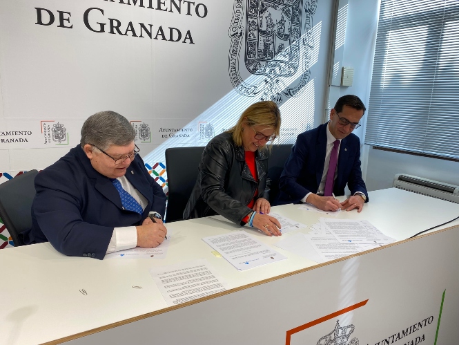 Firma del convenio (AYUNTAMIENTO GRANADA)