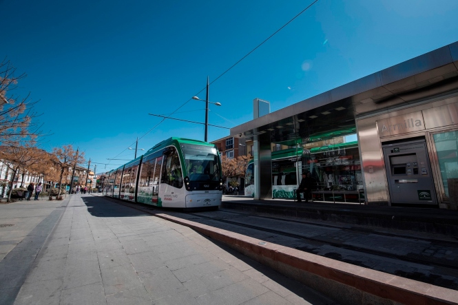El metro en Armilla (JUNTA)