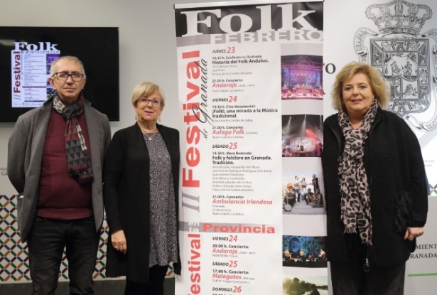Presentación del Festival de Folk (AYUNTAMIENTO DE GRANADA)