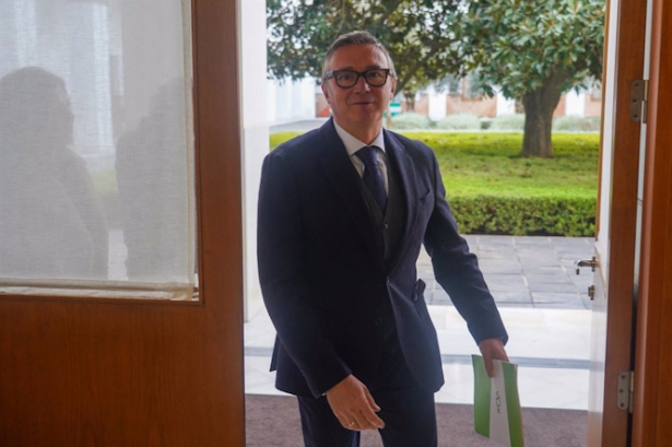 El portavoz de Vox en el Parlamento de Andalucía, Manuel Gavira, en imagen de archivo (EDUARDO BRIONES - EUROPA PRESS)