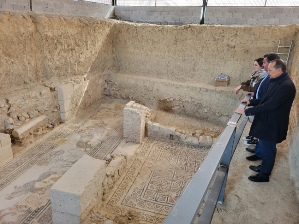 Imagen de la visita a la Villa Romana (JUNTA) Imagen de la visita a la Villa Romana (JUNTA)