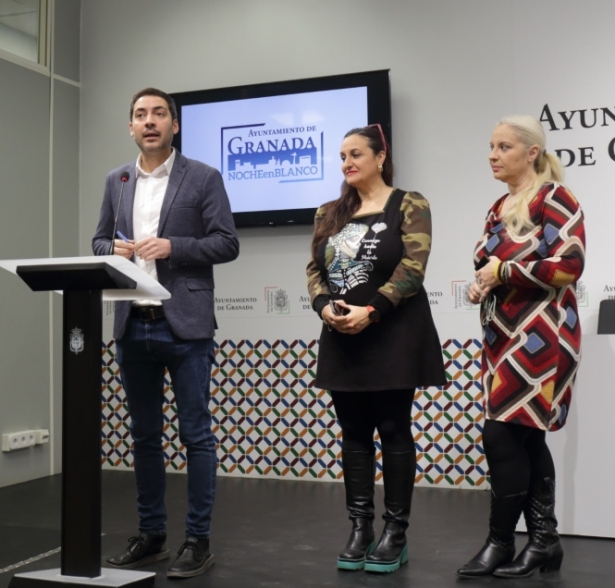 Presentación de la noche en blanco (AYUNTAMIENTO DE GRANADA)