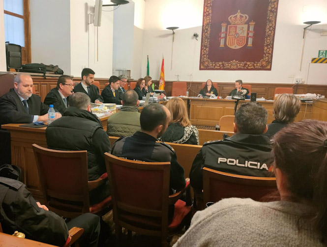 Juicio con jurado popular por el crimen de Arenas del Rey en la Sección Segunda de la Audiencia Provincial, en imagen de archivo (EUROPA PRESS)