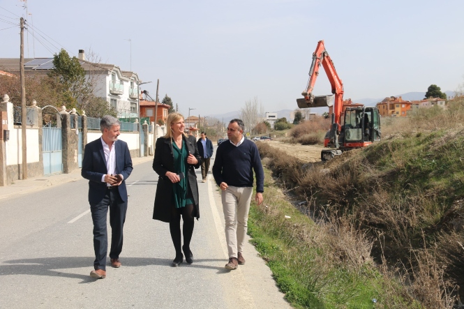 Imagen de la visita a Alhendín (JUNTA)