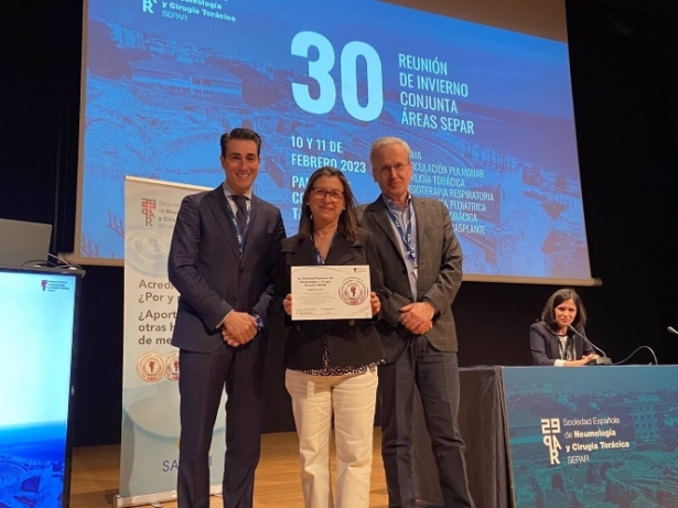 El Hospital Virgen de las Nieves de Granada, premiado por su excelencia en Neumología (JUNTA DE ANDALUCÍA)