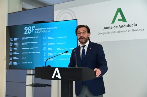 Antonio Granados ha presentado los galardonados por el Día de Andalucía (JUNTA)