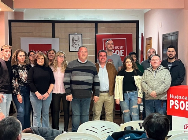 Lista del PSOE de Huéscar, en Granada, liderada por Joaquín Ortiz (PSOE GRANADA)