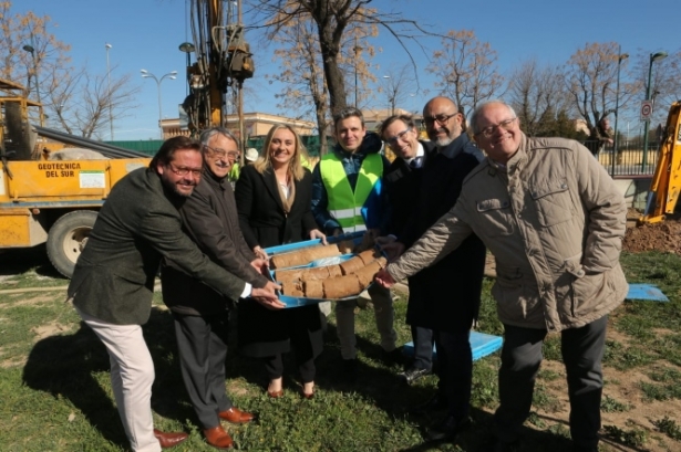 Inicio de las catas geotécnicas (JUNTA) Inicio de las catas geotécnicas (JUNTA)